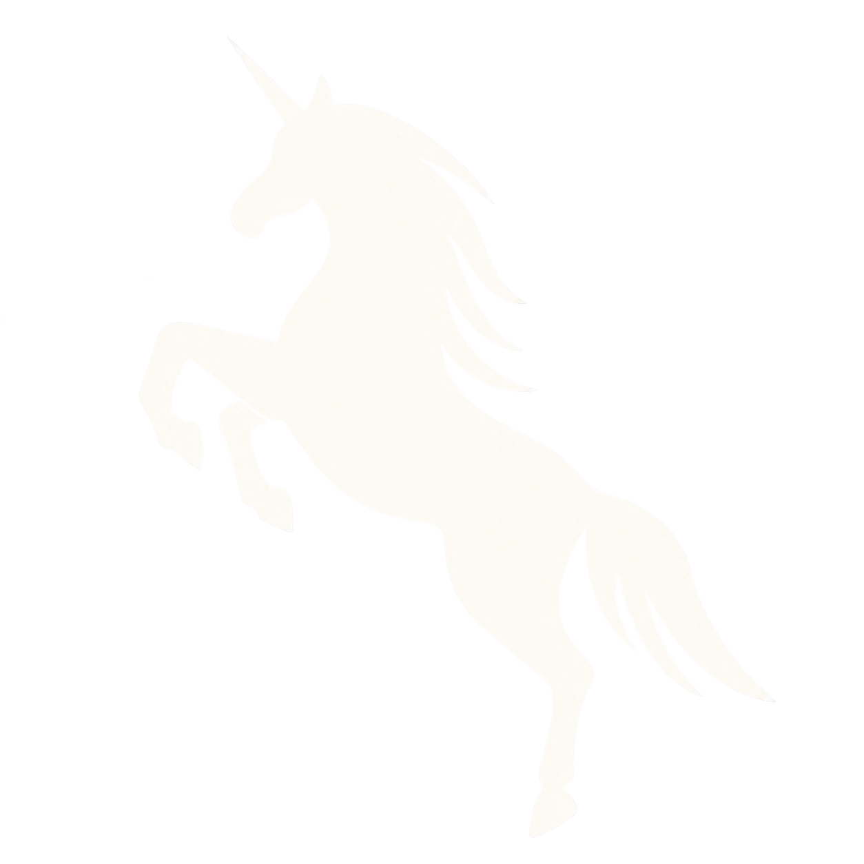 Ivory unicorn